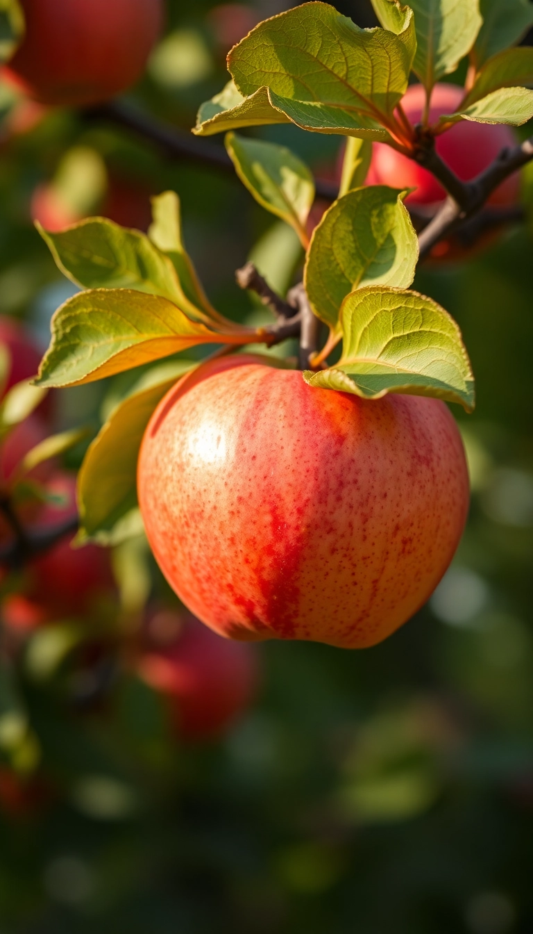 Best Apple On Tree Phone Exquisite Background